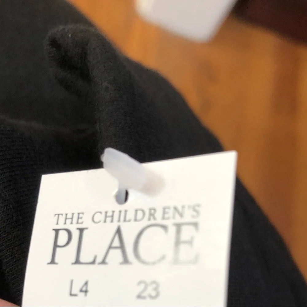 2 Pair NWT The CHILDREN'S Place Black Stretchy Pants
